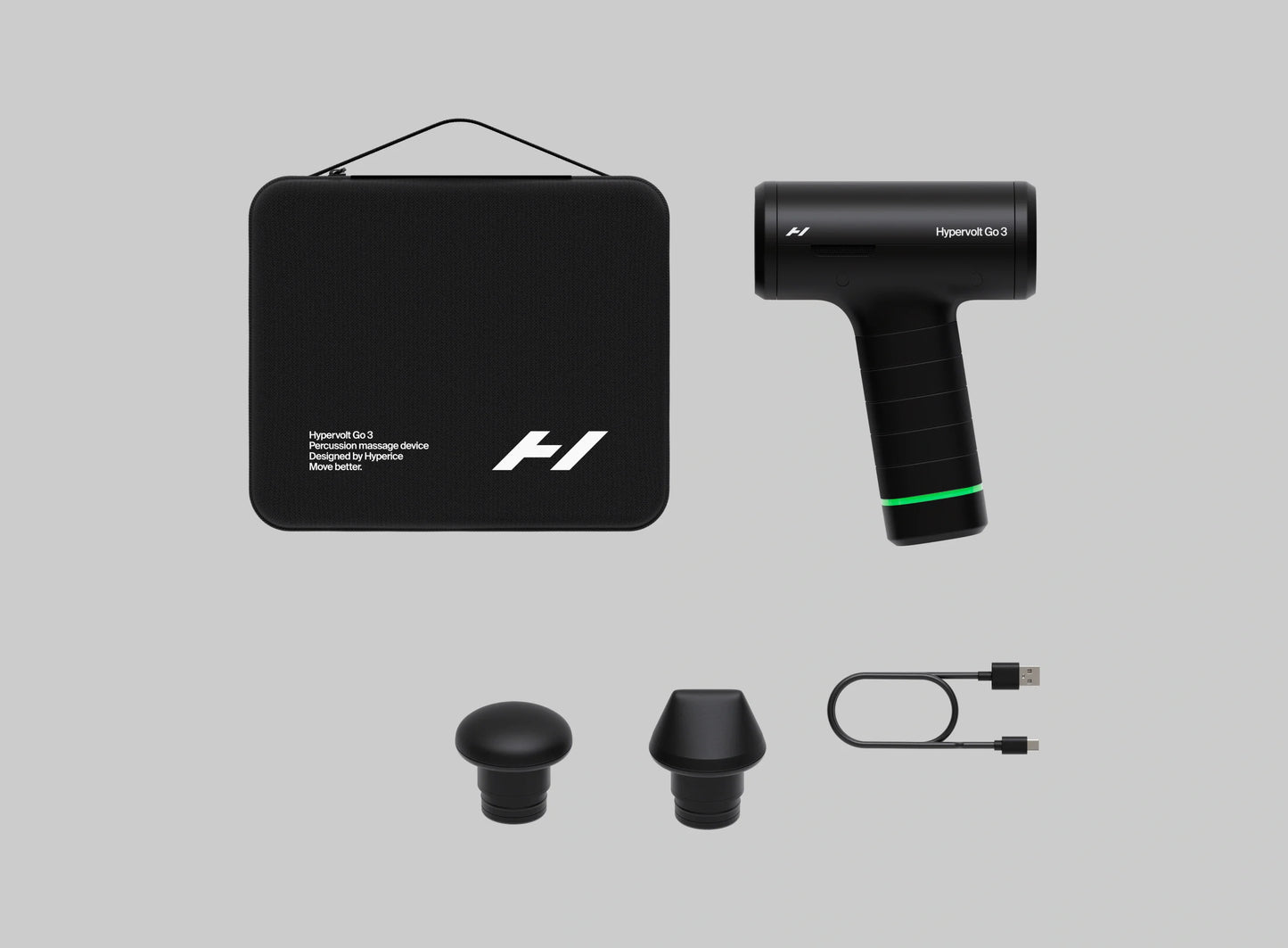 Hypervolt Go 3 衝擊式振動按摩槍